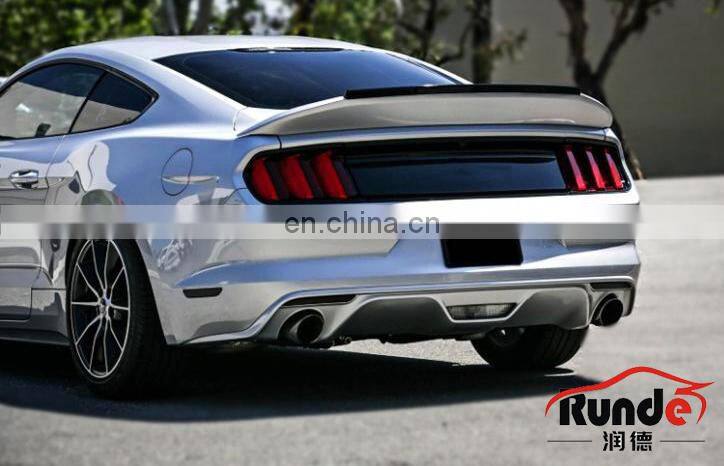 Runde Car Modification Parts Carbon Fiber Resin Material Trufiberya Rear Spoiler Suitable For 2015-2020 Ford Mustang rear spoiler