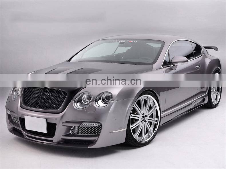 Runde Perfect Fitment Body Kit For 05-11 Bentley Continental GT/GTC Modified ASI Front Bumper Rear Bumper Side Skirts Spoiler