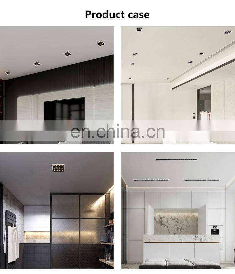 Experienced Suppliers Easy Installation Square Down Light Aluminum 5Watt LED Grille Lamp