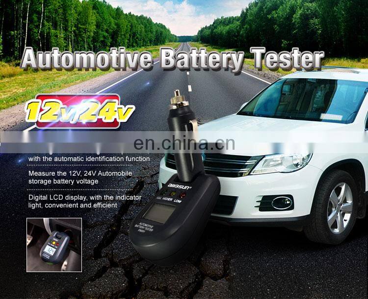 Allosun EM281 Automotive Battery Tester Digital Display 12v Led Digital Car Battery Tester