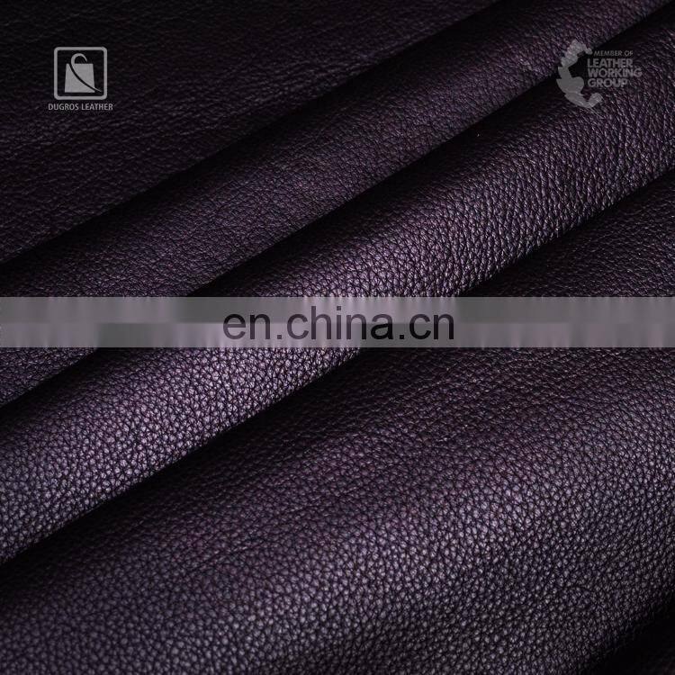 Exclusive Range of Beautiful Hand Touch and Feel Full Grain Chrome Tanned Cow Genuine Leather Exporter