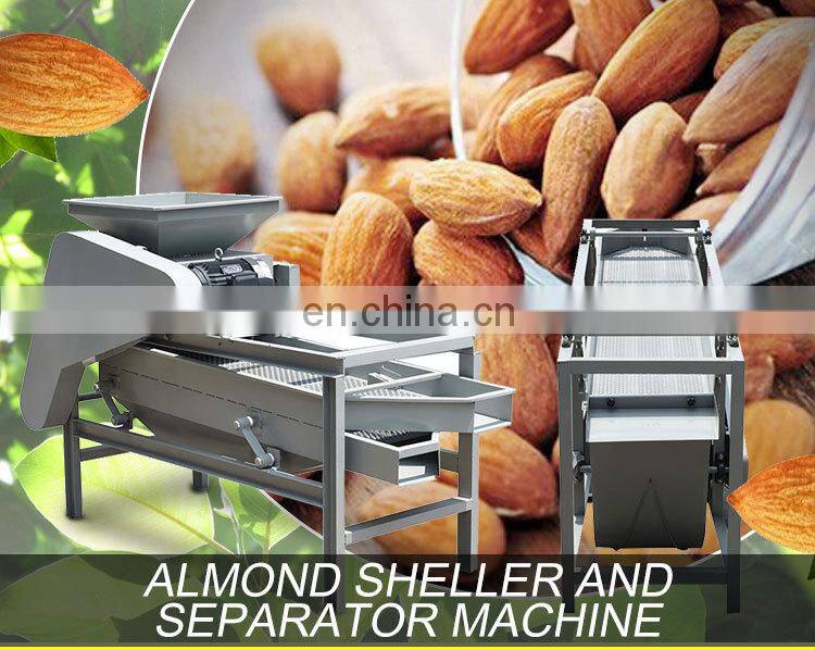 almond cracker kernel shell separator machine