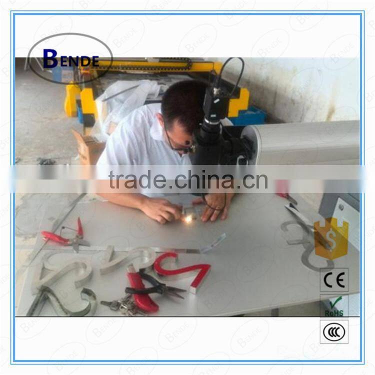 Advertising protable laser welding machine,words laser welding machine