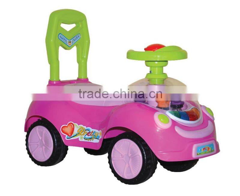 Hor Sale Music Kids or Baby Plastic Ride On ToyCar BM81-50Q(yellow)