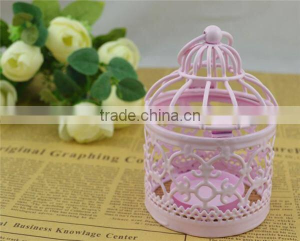 2014 new Bird cage metal lantern for wedding&home decor