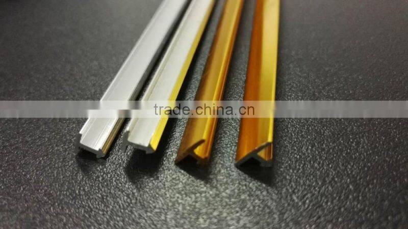 t shape profile edge banding aluminium frame
