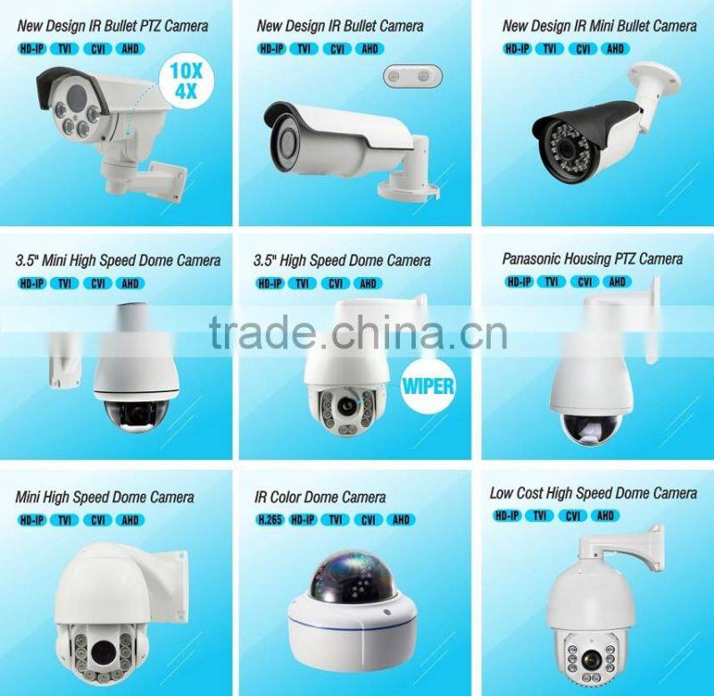 Full HD Fixed Lens 1080P TVI 2.0MP Color IR Bullet CCTV Camera with Sony 322 Cmos Metal Housing