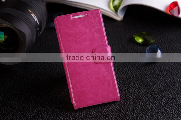 high quality For huawei honor 6 case flip leather