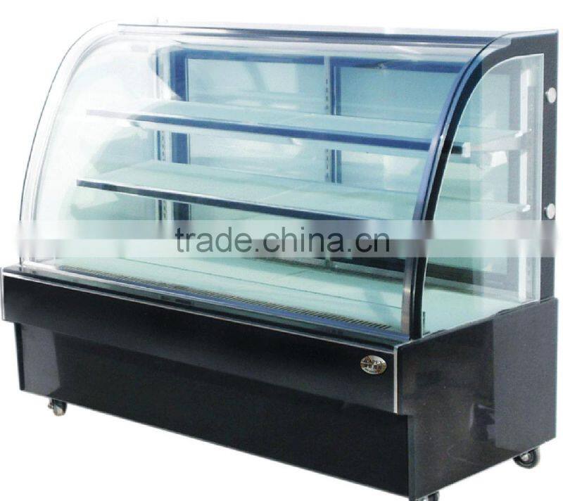 APEX curved refrigerators for cakes