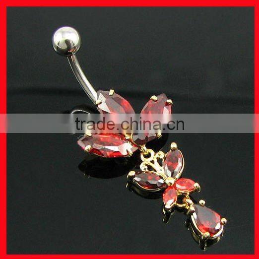 fashion piercing body jewelry acrylic navel ring