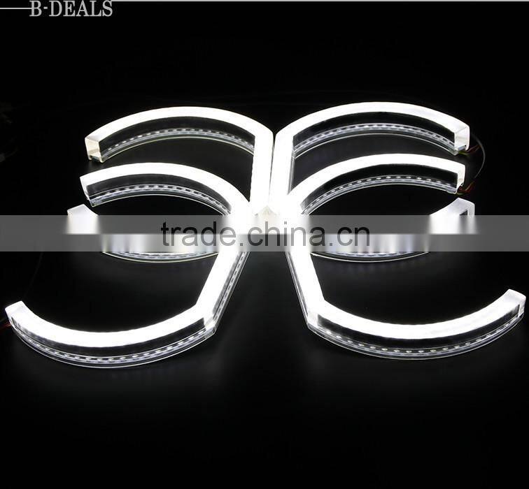 Xenon Headlight Switchback LED Angel Eyes Halo Rings Kit For BMW E90 E92 E93 M3 F30