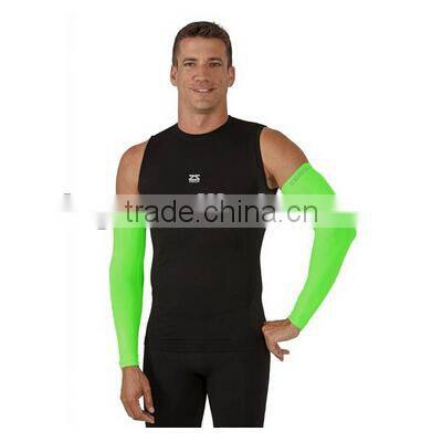 Customized Logo CMYK 4C print Compression Sports Arm Sleeves