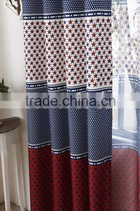 2015 Children's curtain stars Cartoon Curtain curtain fabric