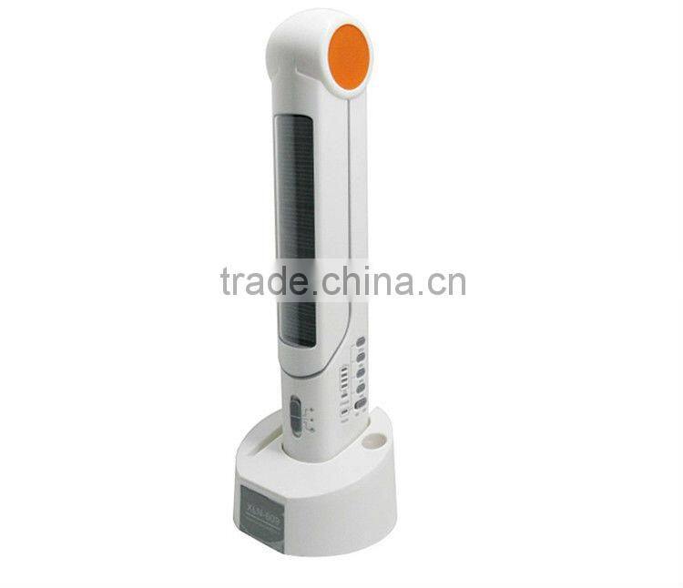 Amazing multifunction hand crank dynamo solar table lamp