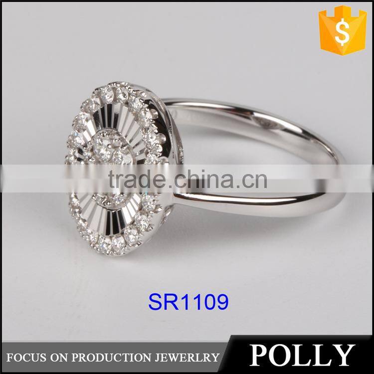 hot sale china jewelry micro plates ring 925 silver