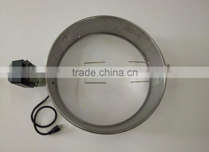 bbq ring with rotisserie motor kit