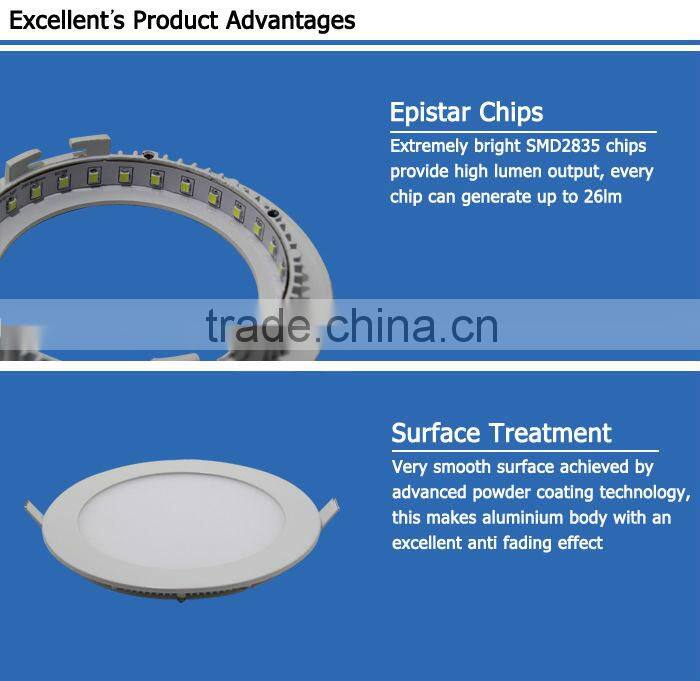 2015 fob price facotry price led ceiling light double color