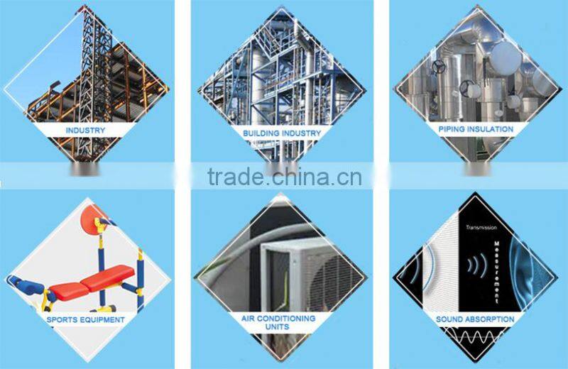 High quality heat resistant new professional nbr foam rubber foam sheet