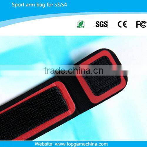 Neoprene+phone waterproof case for Samsung S3/S4 mobile phone arm bag