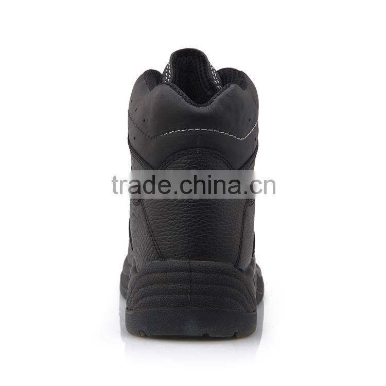 Oil water resistant S1P Working industrial safety boots/leather safety shoes/safety shoes price