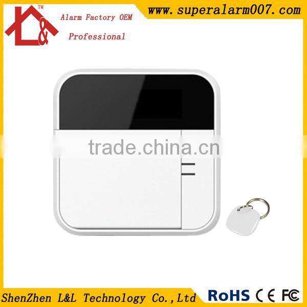 Wireless Wifi Security Alarm GSM Alarm System Support App Control+IP Camera