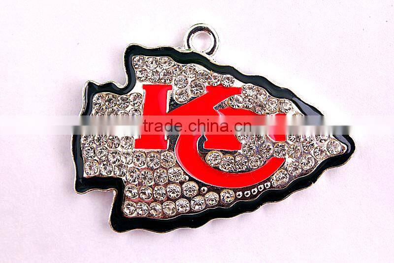Factory Direct AAA Quality Fashion Easter Alloy hat rhinestone charming crystal pendants for kids jewelry making!!