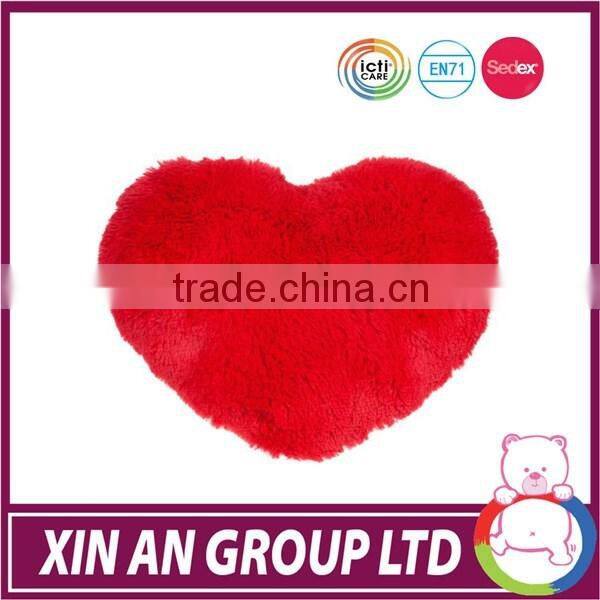 Custom high quality heart shaped pillow