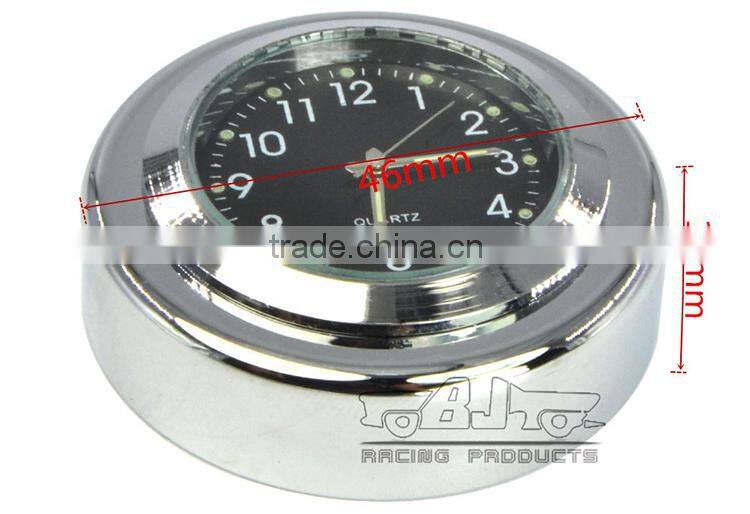 BJ-HBW-007 High Precision Clock with Luminous Numbers Motorcycle Clock Motorcycle Windscreen Watch