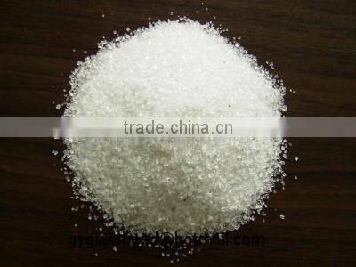 transparent glass sand