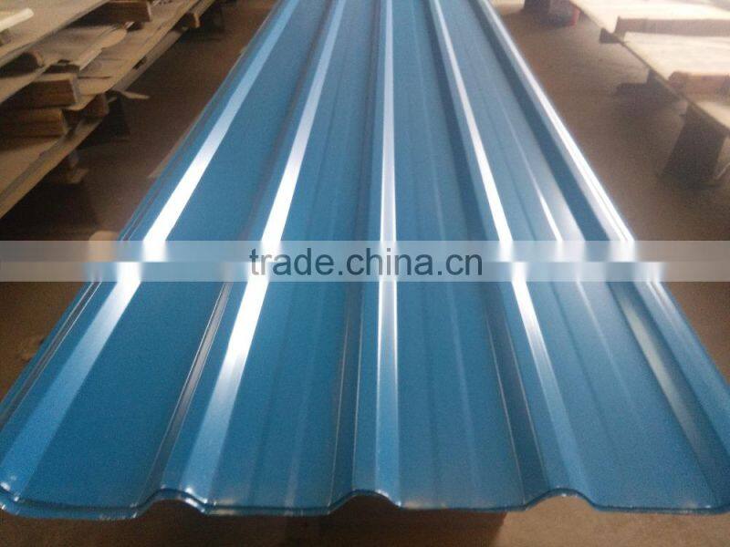 China supplier corrugated steel sheet colored steel roofing sheet for house storage plant workshop carport