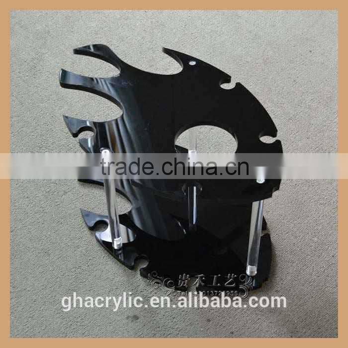 DIY single bottle wine rack,wine display stand