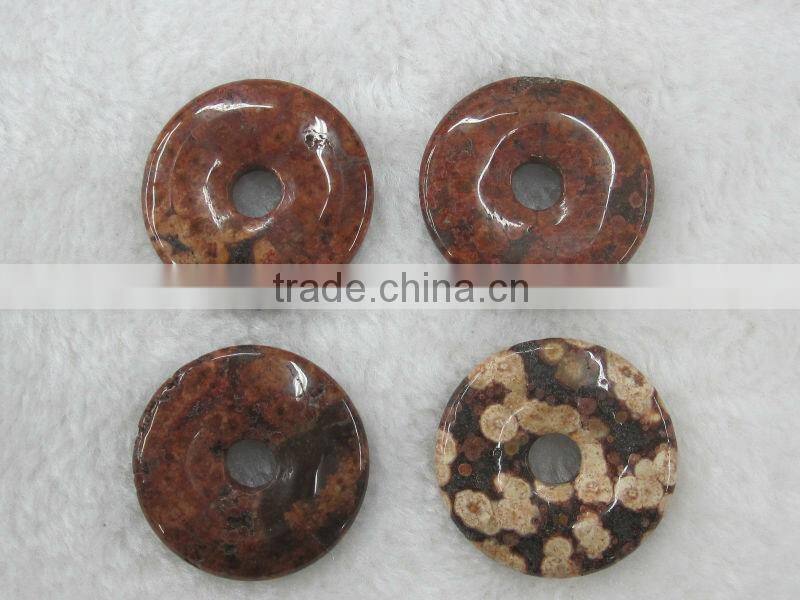 Wholesale Gold Obsidian donut gemstone