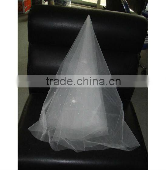 white wedding veils