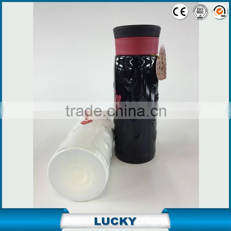 Double Wall 500Ml Vacuum S/S Water Bottle With Print