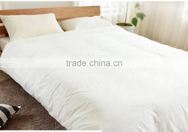 Plain color line bedding set,duvet cover set