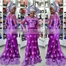 2015 new designs GQ003-1 orange george fabric/african george fabric