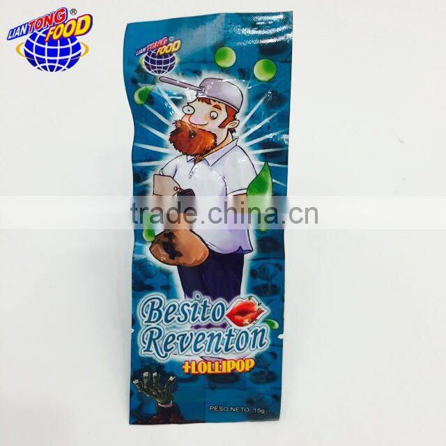 15g Plants V.S. Zombies magic popping candy(with lollipop)