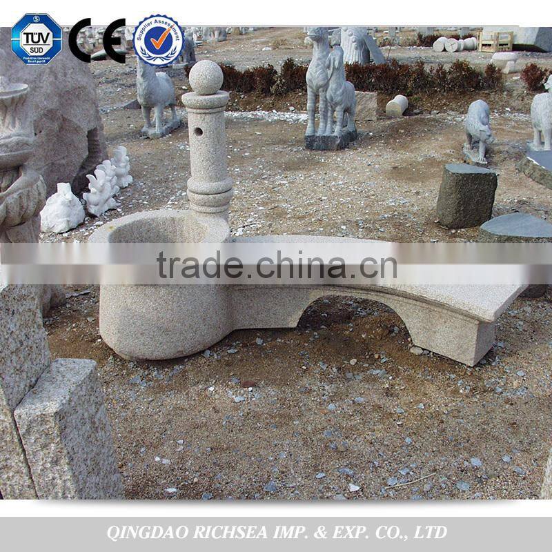 Garden stone tables and chair