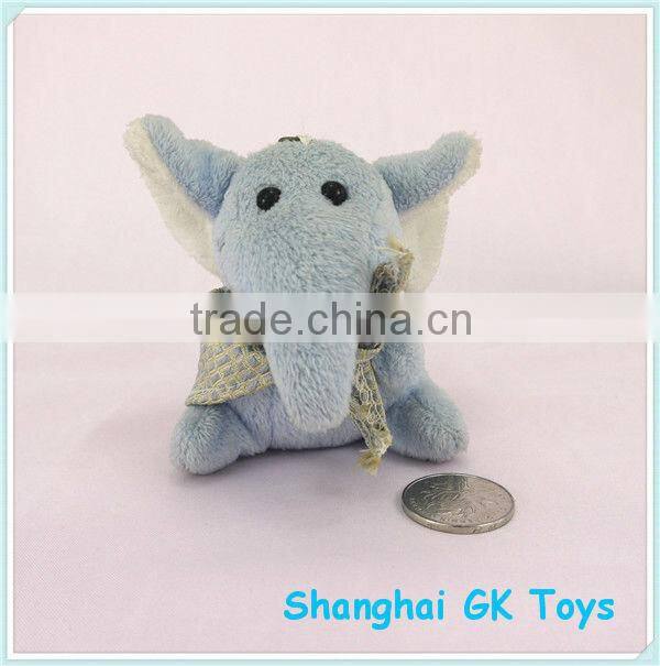 Cute Plush Elephant Keychain