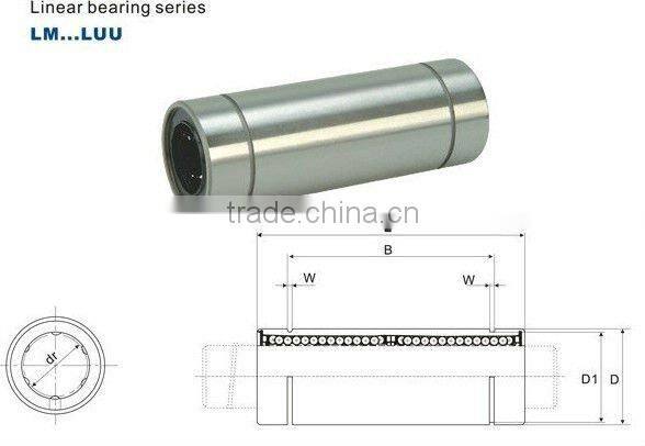 High quality linear ball bearing lm8uu