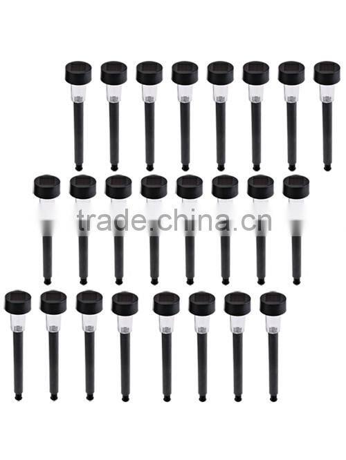 New 24PCS LED Outdoor Garden Path Lighting Landscape Solar Light WH002339