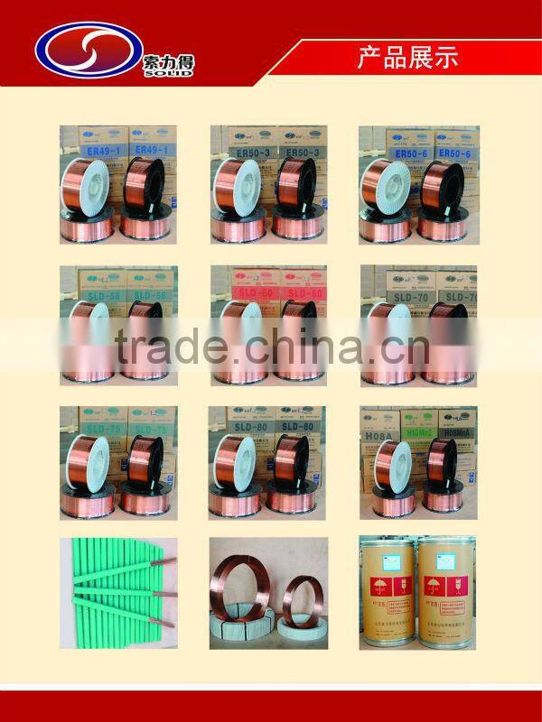 AWS ER70S-6/SG2 CO2 mig welding wire factory from China