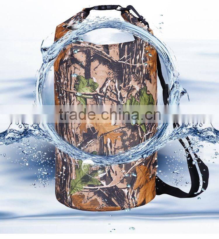 Camping boating hiking floating fishing dry waterproof tarpaulin backpack