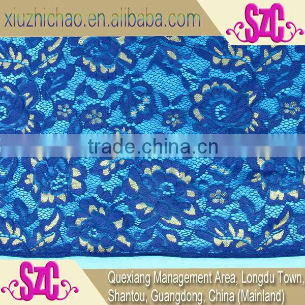 High quality african french lace wedding dress fabric