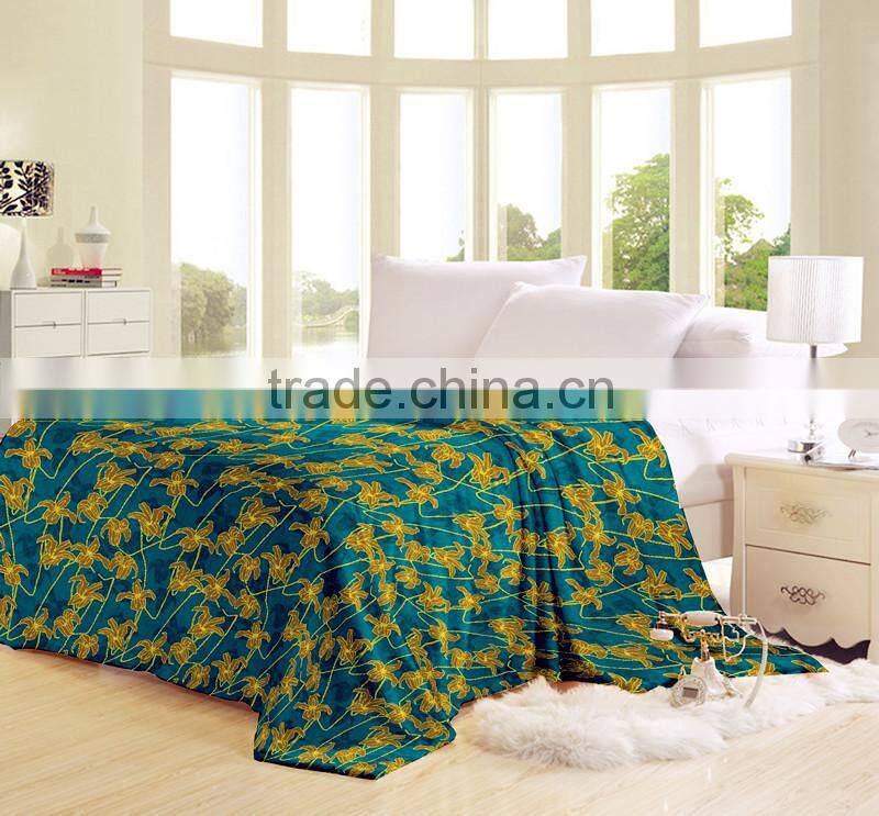 100% polyester soft flannel blanket