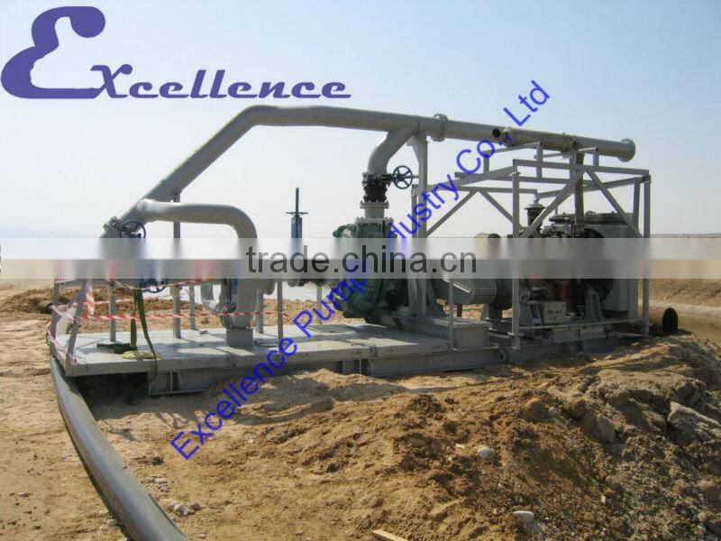 Rubber lined slurry pump