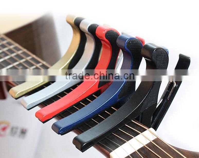 Metal Electric/Acoustic/Folk/Bass chinese guitar capo,guitar accessories capo