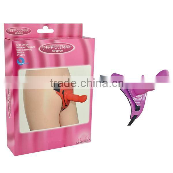Sex Harness, Strap on Dildo , Silicone Dildo Sex Toy from Manufacturer