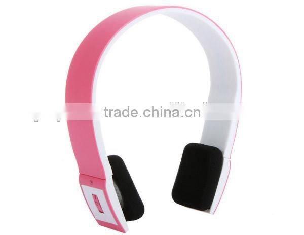 Headband Handfree Bluetooth Stereo Headphone with customized logo
