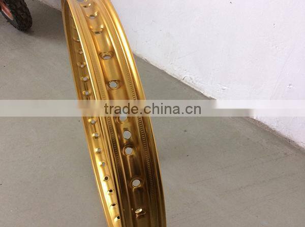 Motorcycle racing parts/Motorcycle alloy rim WM21x1.60 Black and Blue for motocross